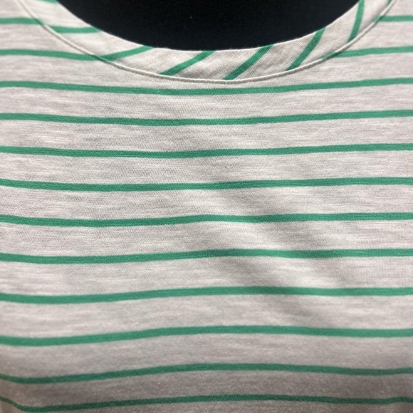 Matilda Jane Green Striped Women's Top Tunic Size Medium - Picture 2 of 5
